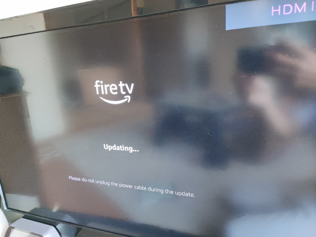 Amazon Fire TV Stick第3世代 Updating