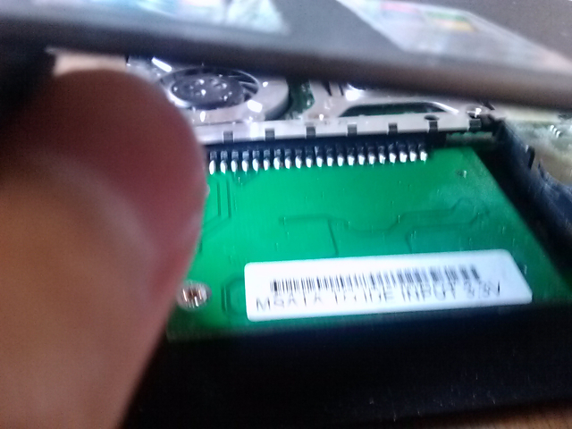 ThinkPad X40に刺さったmSATA SSD