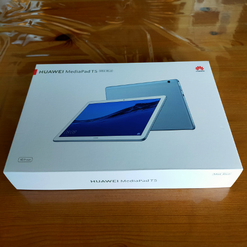MediaPad T5の箱
